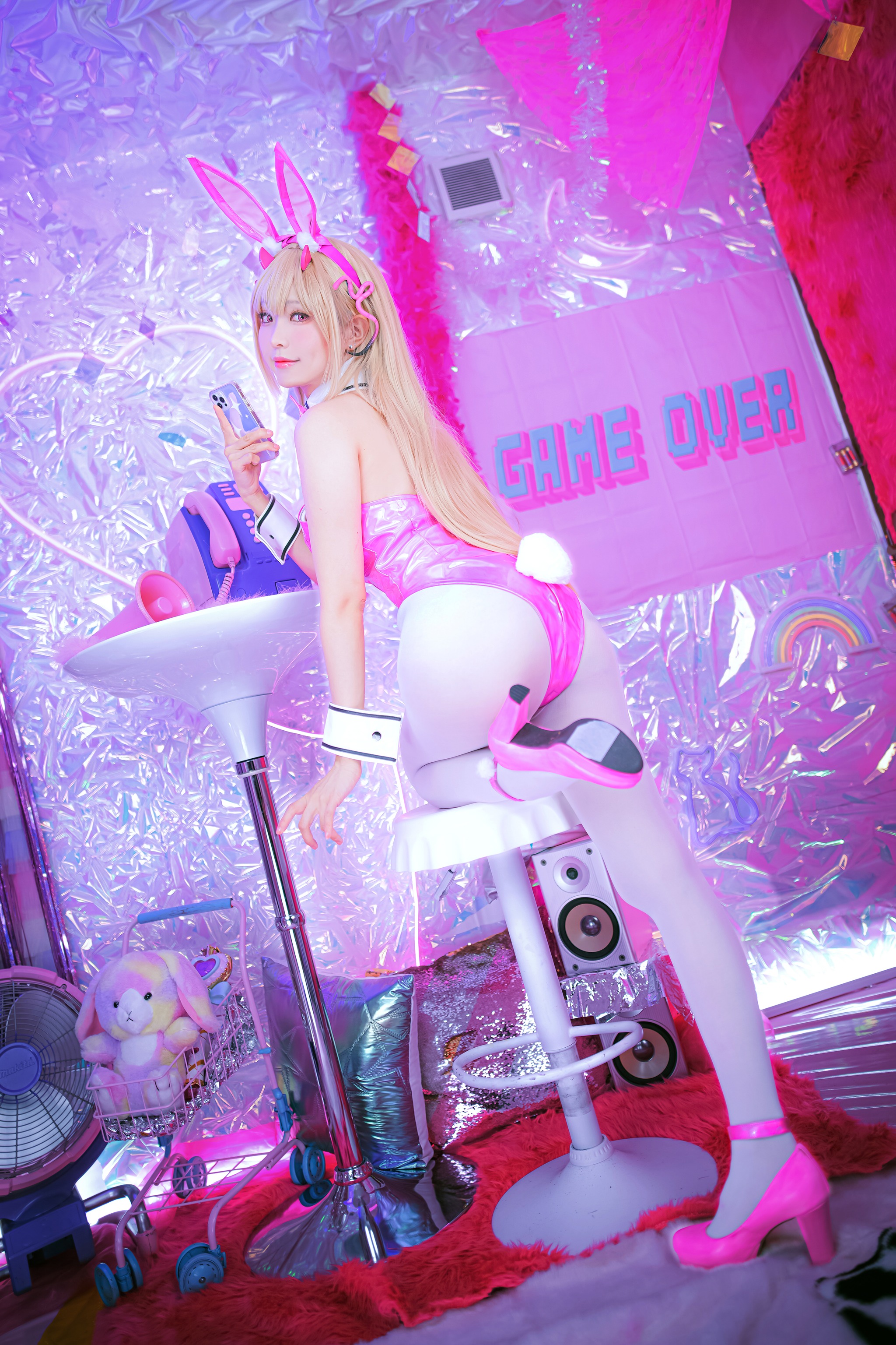 图片[1]-ElyEE子 – NO.133 23.July D-Viper Bunny 毒蛇兔女郎[15P]-XikXak